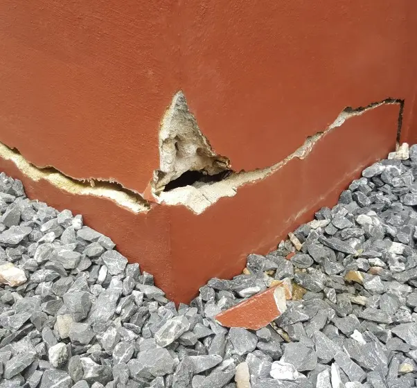 Réparation fissures fondation